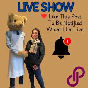 LIKE THIS POST TO GET NOTIFIED WHEN I GO LIVE!